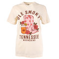 BOOTS AND FLOWERS TEE