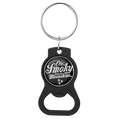 BOTTLE OPENER KEYCHAIN - BLACK