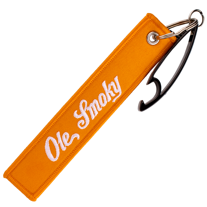 BOTTLE OPENER STRAP KEYCHAIN