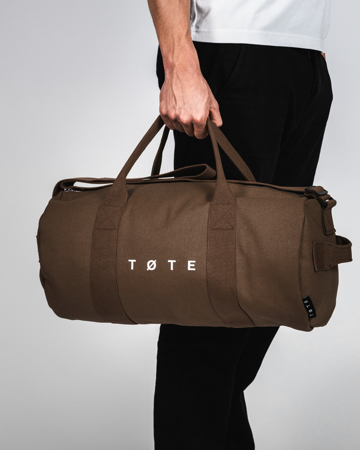Brown Duffel Bag
