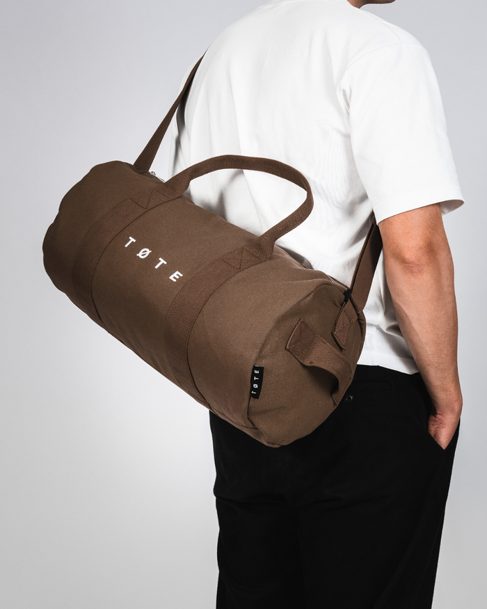 Brown Duffel Bag
