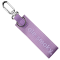 CARABINER WOVEN STRAP KEYCHAIN - LAVENDER