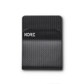 Kore Essentials Carbon Fiber Money Clip on a White Background