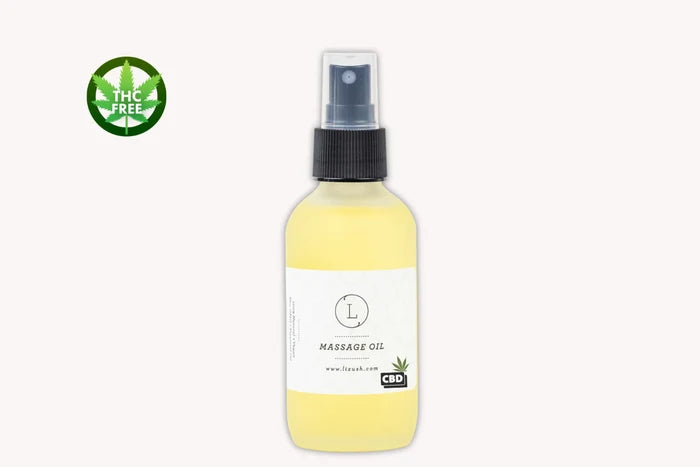 CBD - Aromatherapy Eucalyptus Massage Oil with CBD, Natural Relaxing Body Massage Oil