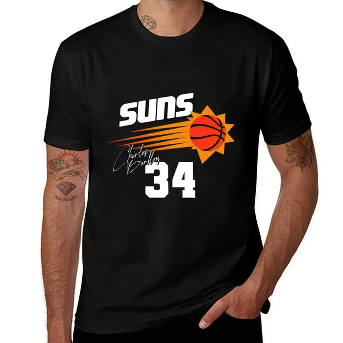 Charles Barkley T-Shirt t shirt man luxury t shirt man casual T-Shirt