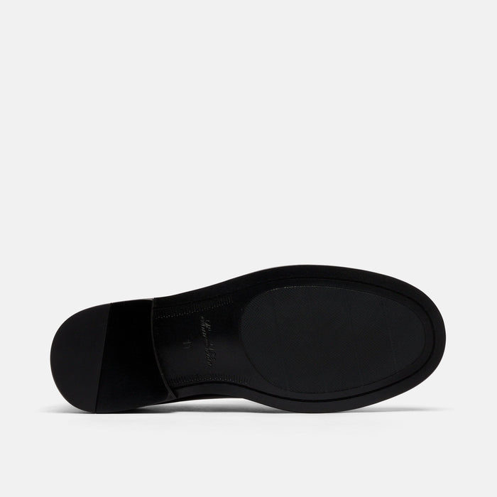 Clint Black Calf Leather Kiltie Loafers