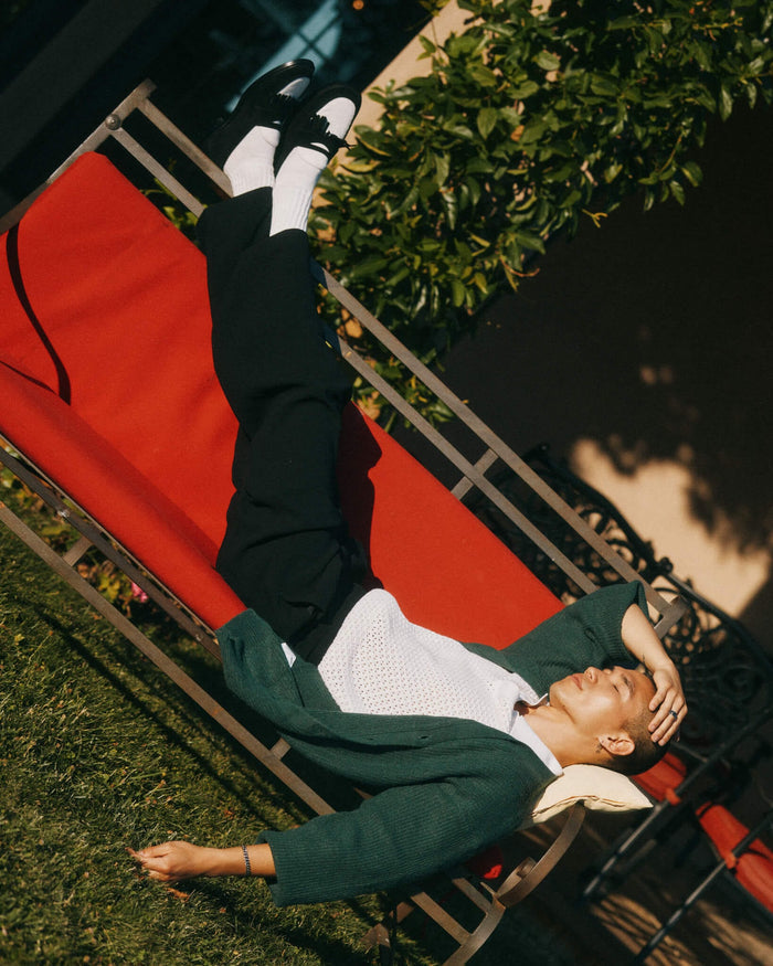 Clint Black/White Suede Kiltie Loafers