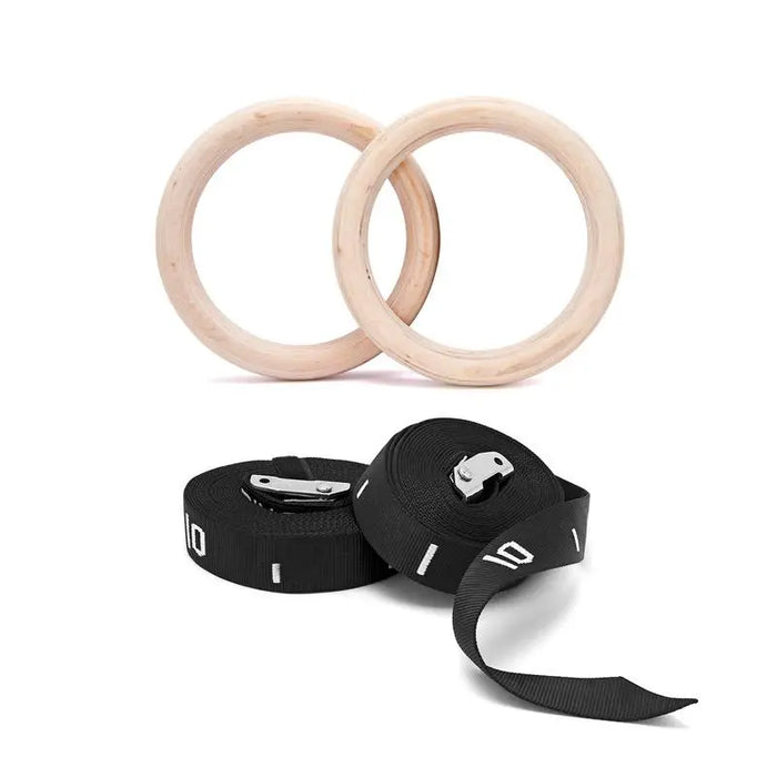 Competition Gymnastic Rings - With Straps (395839564)