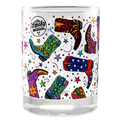 COWBOY BOOTS PRINT ROCKS GLASS