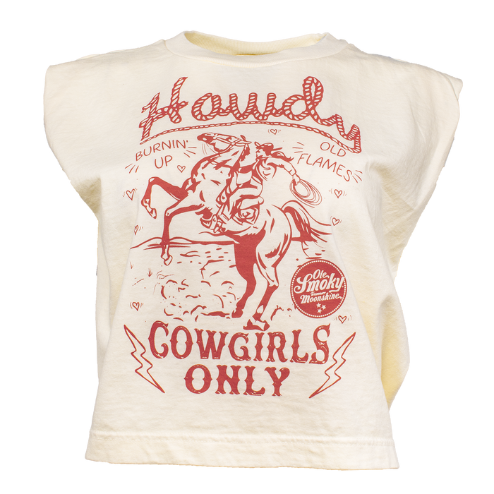 COWGIRLS ONLY MUSCLE TEE