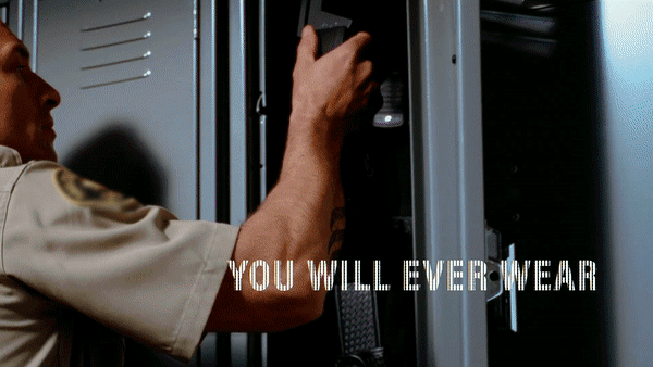 Gif Showcasing the Load Bearing Strength for Law Enforcement of the Kore Essentials Duty Belt