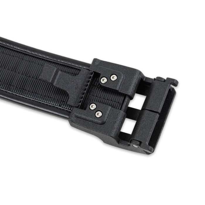 Backside of Kore Duty Belt Showcasing Buckle Attachment System