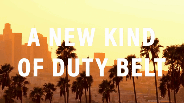 Gif Showcasing the Micro-Adjustability and Perfect fit of the Kore Essentials Duty Belt