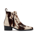 Dante Tiger Horse Pony Hair Chelsea Boots