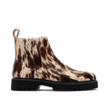 Dax Tiger Horse Pony Hair Chelsea Boots