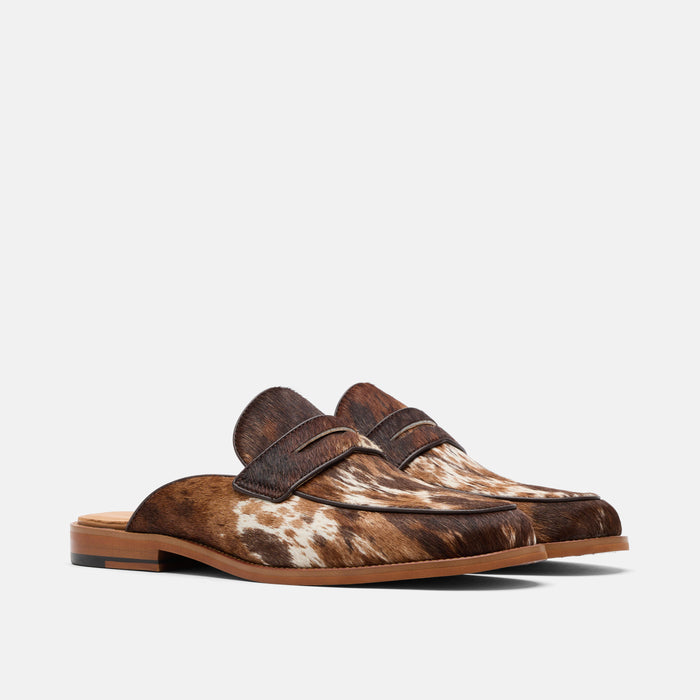 Del Mar Dark Horse Loafer Mules