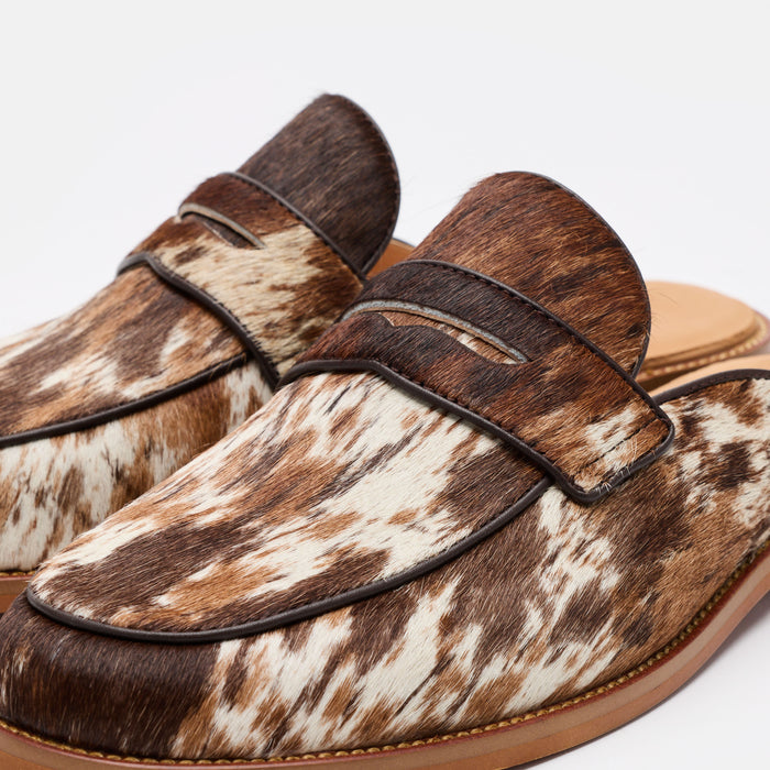 Del Mar Dark Horse Loafer Mules