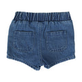 Denim Pull On Shorts - Blue Denim