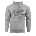DISTRESSED LOGO PULLOVER HOODIE - HEATHER GREY