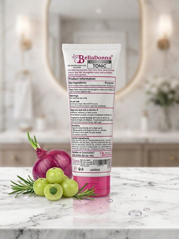 Dr. Haider Belladonna Anti-Hair Loss Tonic – Biotin & Keratin