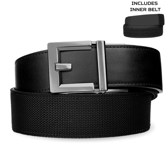 Kore Essentials black hybrid executive protection garrison range gun belt with