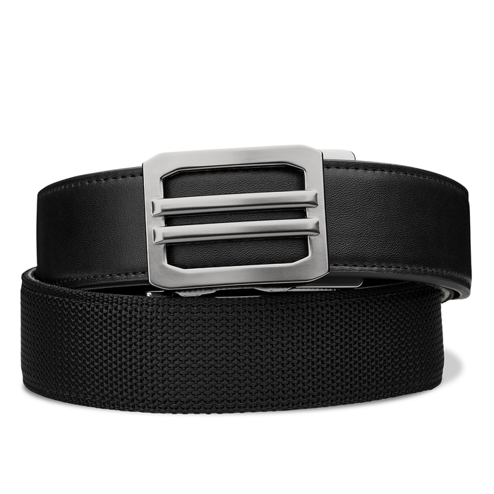 Kore Essentials Hybrid Leather Executive Protection Gun Belt with an X1 Buckle