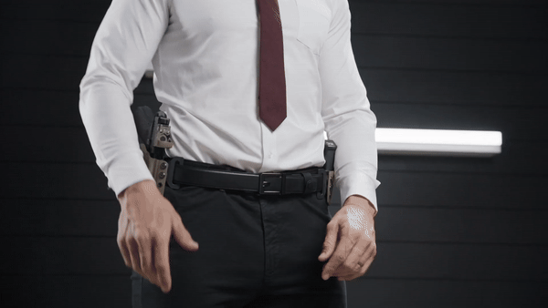 Kore Essentials Executive Protection Belts Function Like a Battle Belt and look like a stylish leather EDC belt