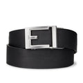 Kore Essentials Black Classic Nylon Web Ratcheting Belt 1.37" with an Express Nickel Buckle