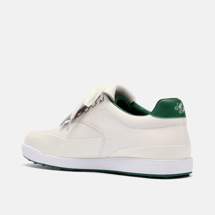 Fairway White/Cream Leather Golf Shoe