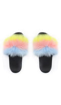 Faux Fur Slides