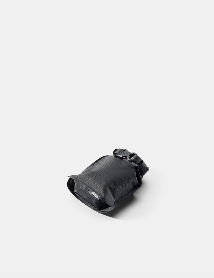 Black soap bar case on a white background