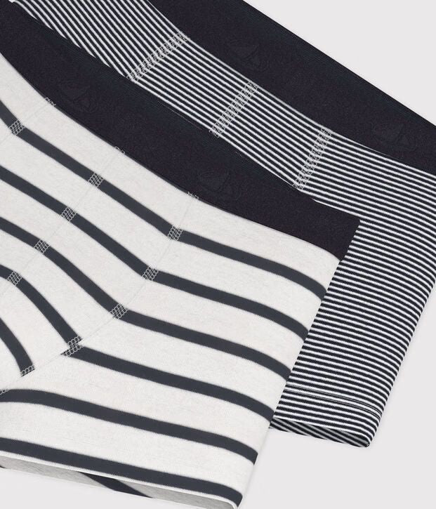FW26 - A01FR 00 WHITE NAVY BOY FALL WINTER 2026 NEW ARRIVAL STRIPES UNDERWEAR