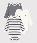 FW26 - A01TB 00 WHITE NAVY BABY BODYSUITS NEWBORN PERMANENTS SAILOR SPRING SUMMER 2026 STRIPES