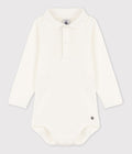 FW26 - A05Q2 01 WHITE BABY BODYSUITS FALL WINTER 2026 NEWBORN PERMANENTS