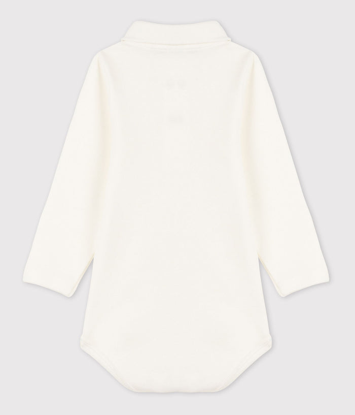 FW26 - A05Q2 01 WHITE BABY BODYSUITS FALL WINTER 2026 NEWBORN PERMANENTS