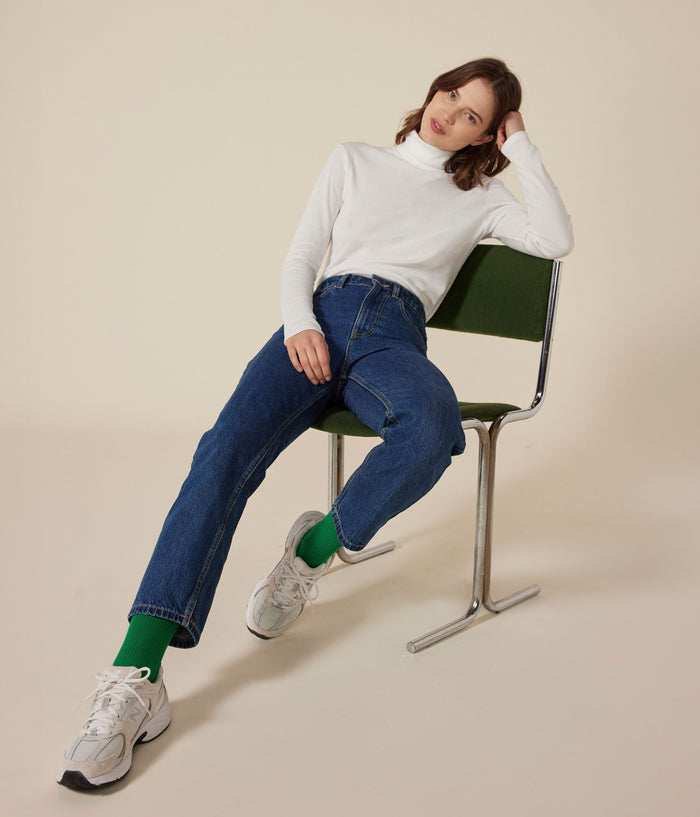 FW26 - A0AKD WH 02 WHITE FALL WINTER 2026 PERMANENTS TOPS WOMEN