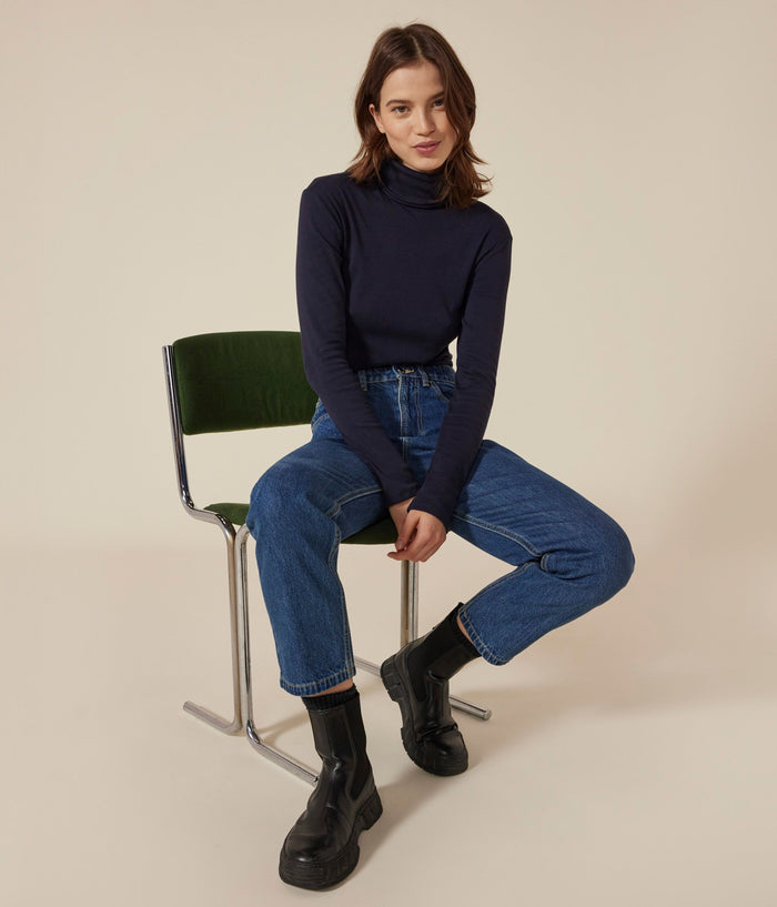 FW26 - A0AKD 03 NAVY FALL WINTER 2026 PERMANENTS TOPS WOMEN