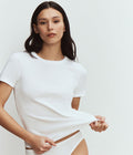 FW26 - A0AKE 17 WHITE FALL WINTER 2026 PERMANENTS TOPS WOMEN