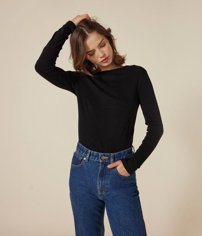 FW26 - A0AKG BK 17 BLACK FALL WINTER 2026 PERMANENTS TOPS WOMEN