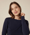 FW26 - A0AKG 18 NAVY FALL WINTER 2026 PERMANENTS TOPS WOMEN
