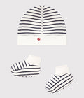 FW26 - A0ARY 00 WHITE NAVY ACCESSORIES BABY GIFT NEWBORN STRIPES