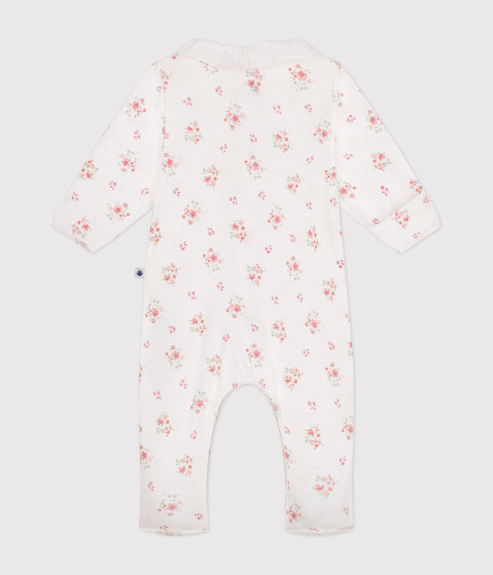 FW26 - A0AV5 01 WHITE MULTI BABY BODYSUITS FALL WINTER 2026 FLORAL NEWBORN