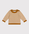 FW26 - A0B3T 07 BROWN CREAM BABY FALL WINTER 2024 STRIPES TOPS