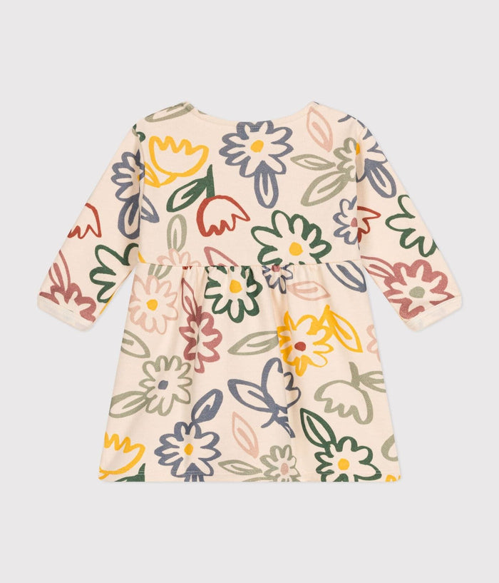 FW26 - A0BKI 01 BIG FLOWERS BABY DRESSES FALL WINTER 2026 FLORAL