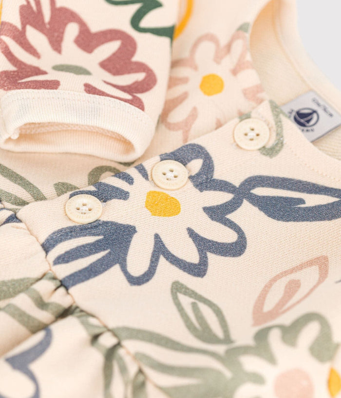 FW26 - A0BKI 01 BIG FLOWERS BABY DRESSES FALL WINTER 2026 FLORAL