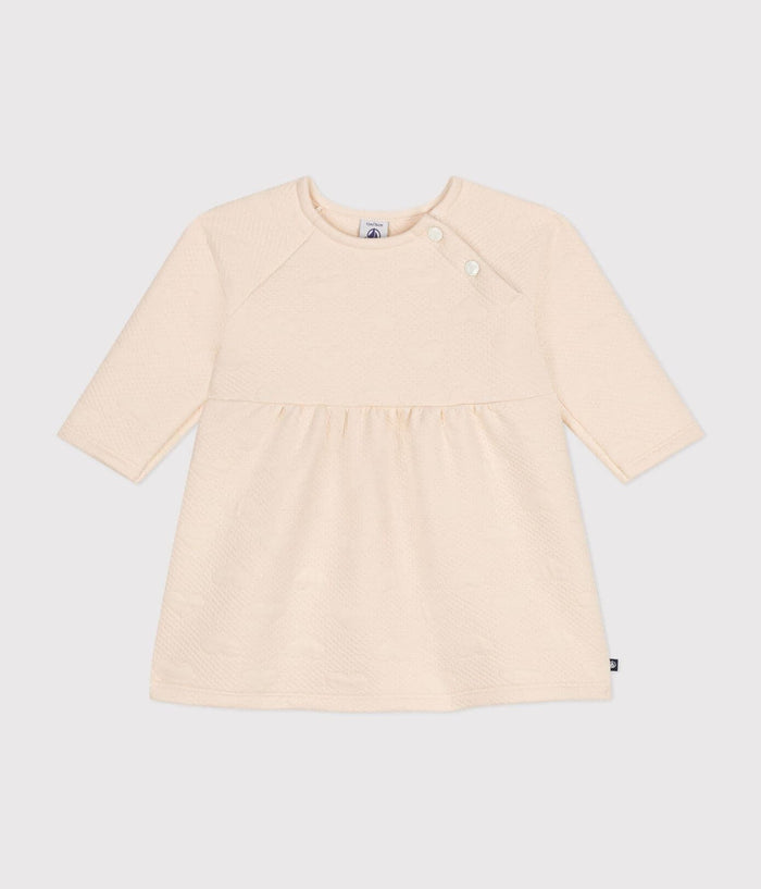 FW26 - A0BKR 01 CREAM BABY DRESSES FALL WINTER 2026 HEARTS NEWBORN