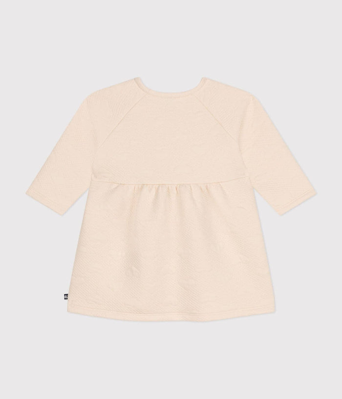 FW26 - A0BKR 01 CREAM BABY DRESSES FALL WINTER 2026 HEARTS NEWBORN