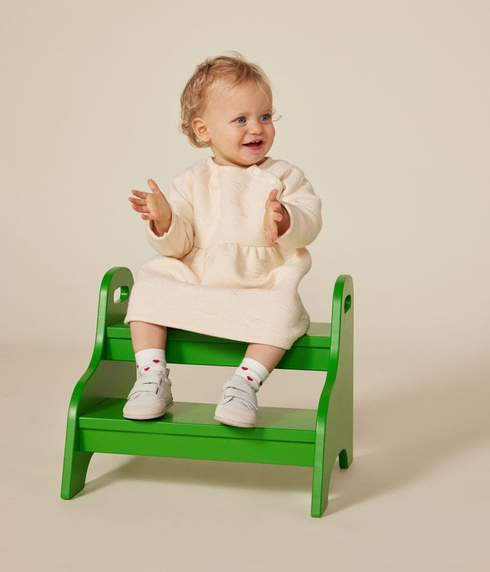 FW26 - A0BKR 01 CREAM BABY DRESSES FALL WINTER 2026 HEARTS NEWBORN