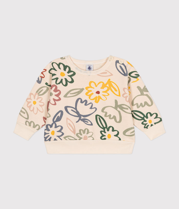 FW26 - A0BM5 02 CREAM FLOWER BABY FALL WINTER 2026 FLORAL TOPS