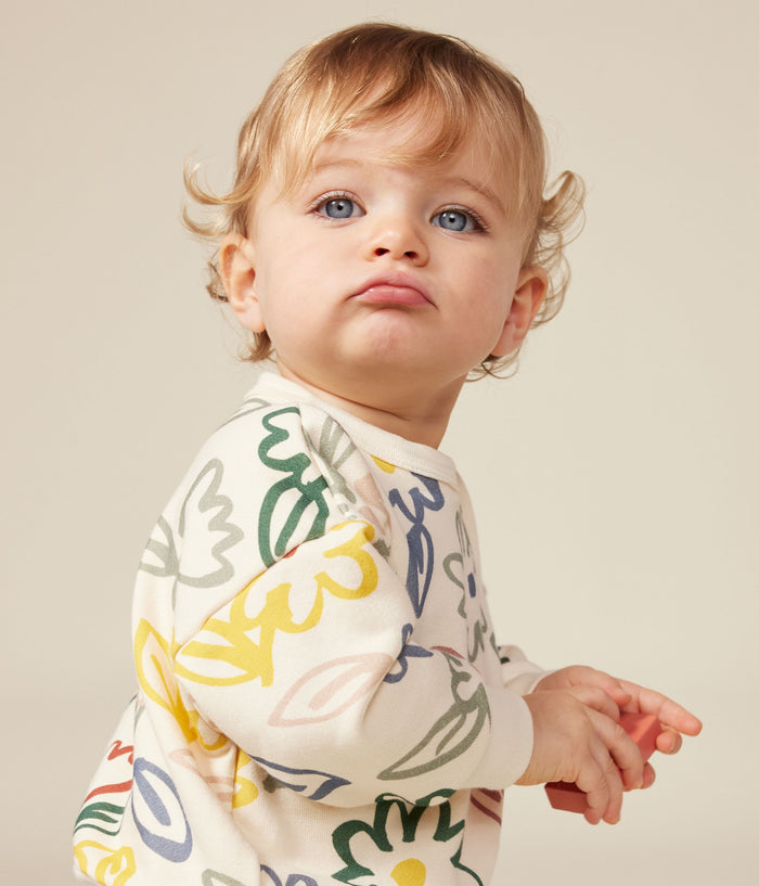 FW26 - A0BM5 02 CREAM FLOWER BABY FALL WINTER 2026 FLORAL TOPS